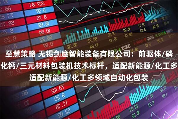 至慧策略 无锡剑鹰智能装备有限公司：前驱体/磷酸铁锂/石墨/氯化钙/三元材料包装机技术标杆，适配新能源/化工多领域自动化包装